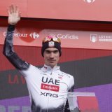 Juan Ayuso a signé jeudi son 2e succès d'étape sur cette Vuelta 2025 KEYSTONE/EPA/JAVIER LIZON